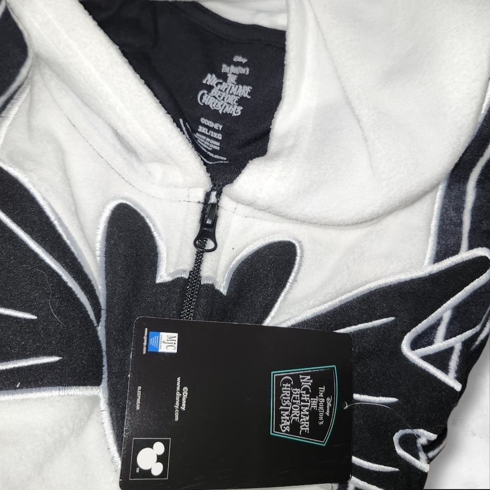 Jack Skeleton Nightmare Before Christmas Pajamas - Picture 3 of 3